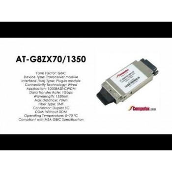 Трансивер (модуль) AT-G8ZX70/1350 SFP Трансивер (модуль) AT-G8ZX70/1350 SFP