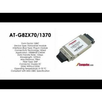 Трансивер (модуль) AT-G8ZX70/1370 SFP Трансивер (модуль) AT-G8ZX70/1370 SFP