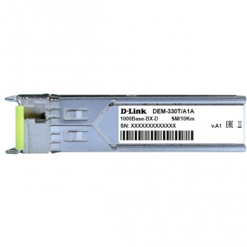 Трансивер D-LINK DL-330T/10KM/A1A SFP Трансивер D-LINK DL-330T/10KM/A1A SFP
